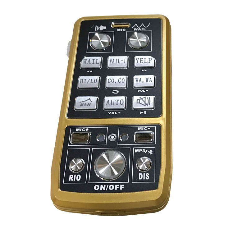 12V 200W Wireless Remote Controller Outdoor Car Siren Horn Speaker