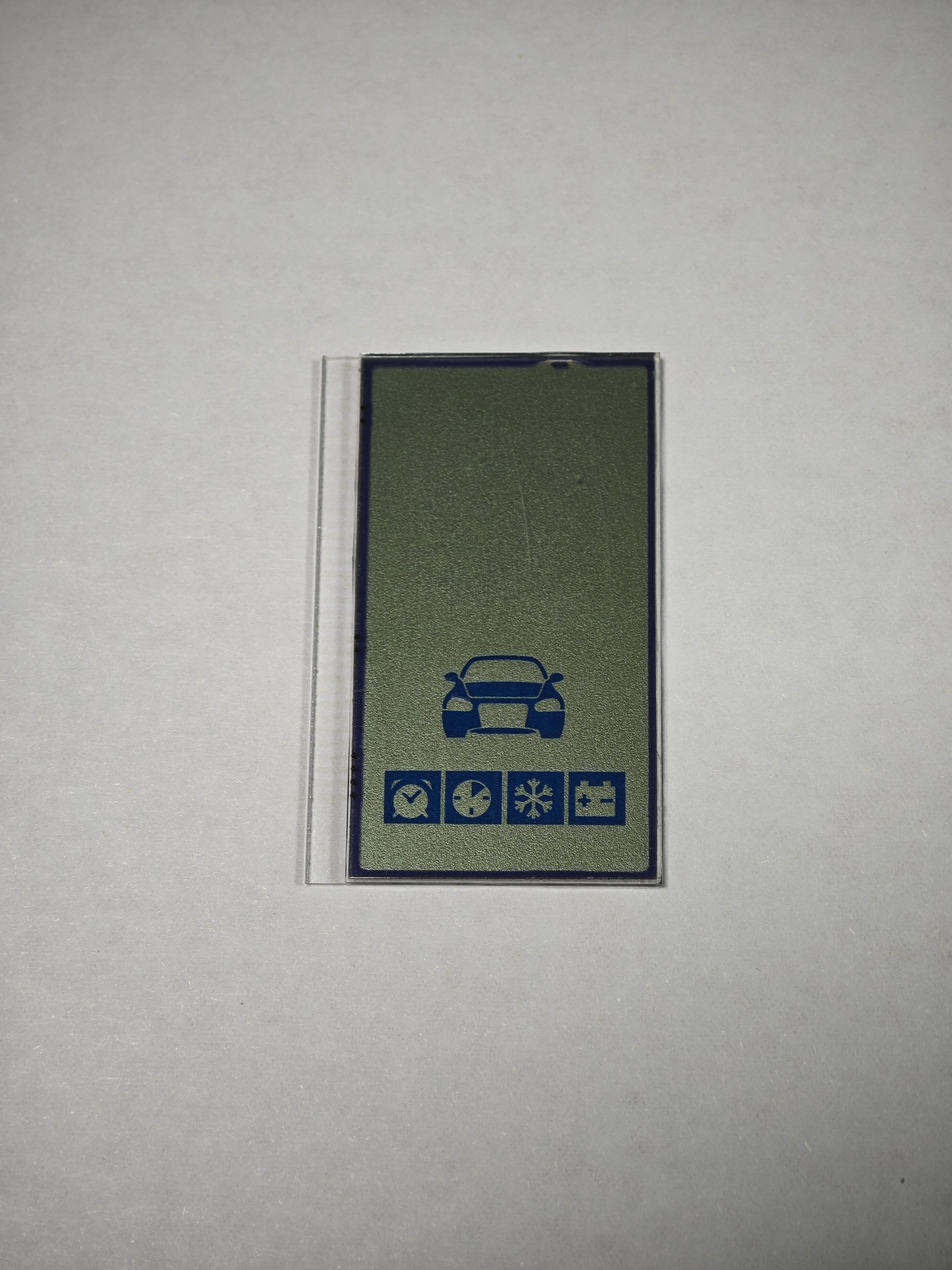 NFLH E96 LCD Display Screen Flexible Cable Zebra Paper Trinket Suit Starline E96 Car Alarm System Remote Control Keychain