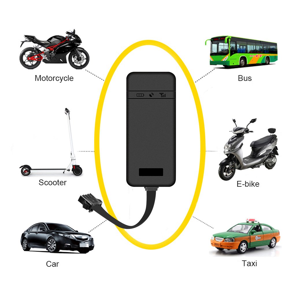 Multifunction 4G+2G Motorcycle Auto Car GPS Tracking Location Device With Real Time Global Positioning Over-speed Warning