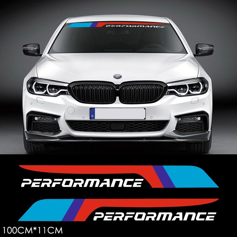 Car Front Rear Windshield Window Banner Sticker Vinyl Wrap Car Accessories Decal Self-Adhesive Sticker Fo Cars