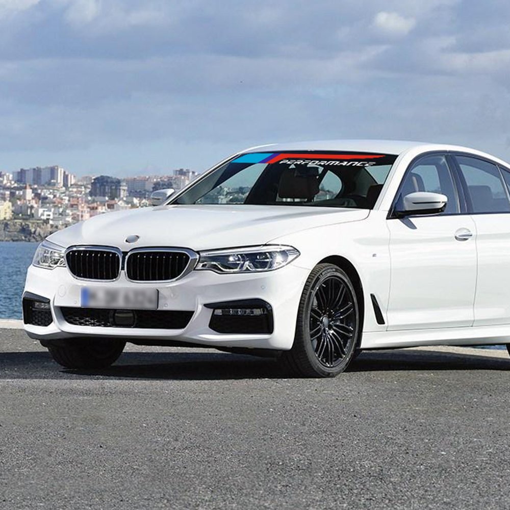 Car Front Rear Windshield Window Banner Sticker Vinyl Wrap Car Accessories Decal Self-Adhesive Sticker Fo Cars