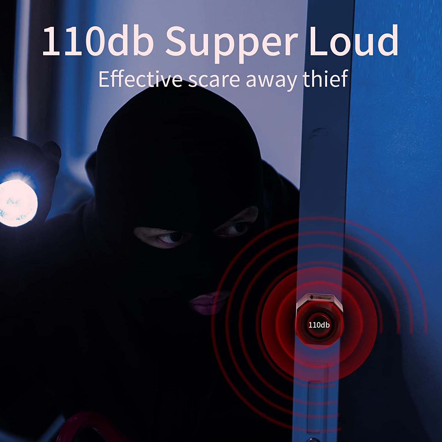 Waterproof IP65 Cycle Bike Alarm Wireless Bike Alarm Bicycle Anti-theft 110dB Burglar Vibration Motorcycle Bicycle Alarm Remote