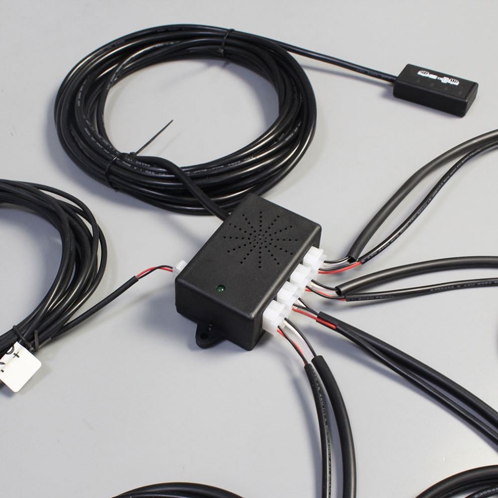 Seat Belt Warning Indicator System Seatbelt Alarm System for 4 Passengers