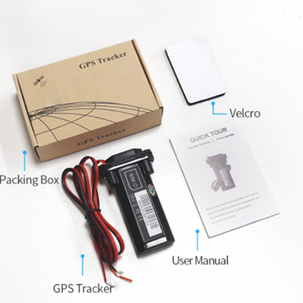 GPS ST901 Motorcycle Locator tracker Multiple Alarm Methods Car Gps with Cut off Engine Function