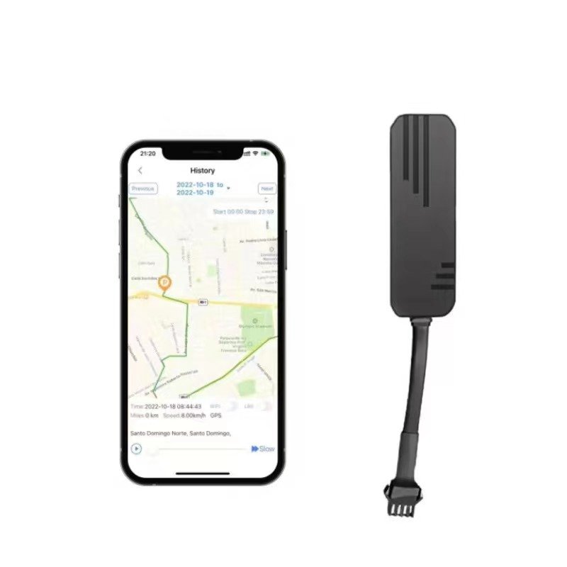 2G Global Slim Size Easy to Hide Car Remote Cut Off GPS Blocker In-Vehicle Alarms System GPS Tracker for Car