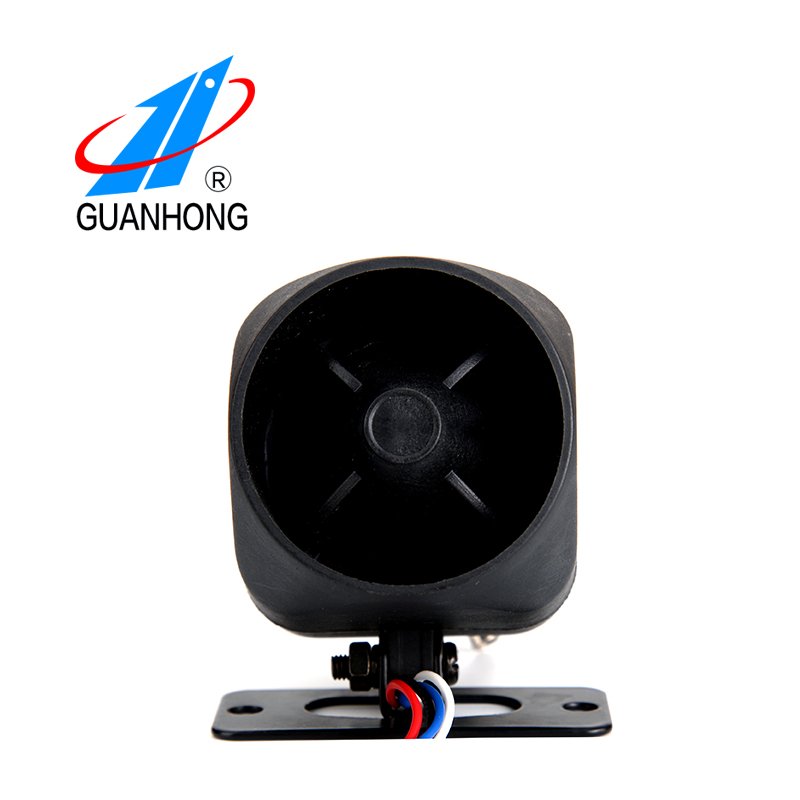 Battery Electronic Siren Car Alarm Siren 1/6 Tone Horn Siren