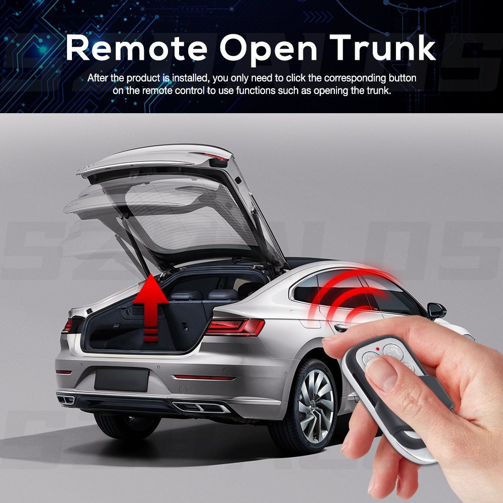 High Quality Car Security System Remote Control Start One-way Anti-theft Device Central Lock Scanner Horn Car Alarm