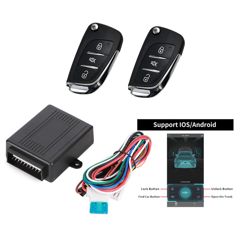 Car Keyless Remote System Premium Alarm Accessory Keyless Entry System