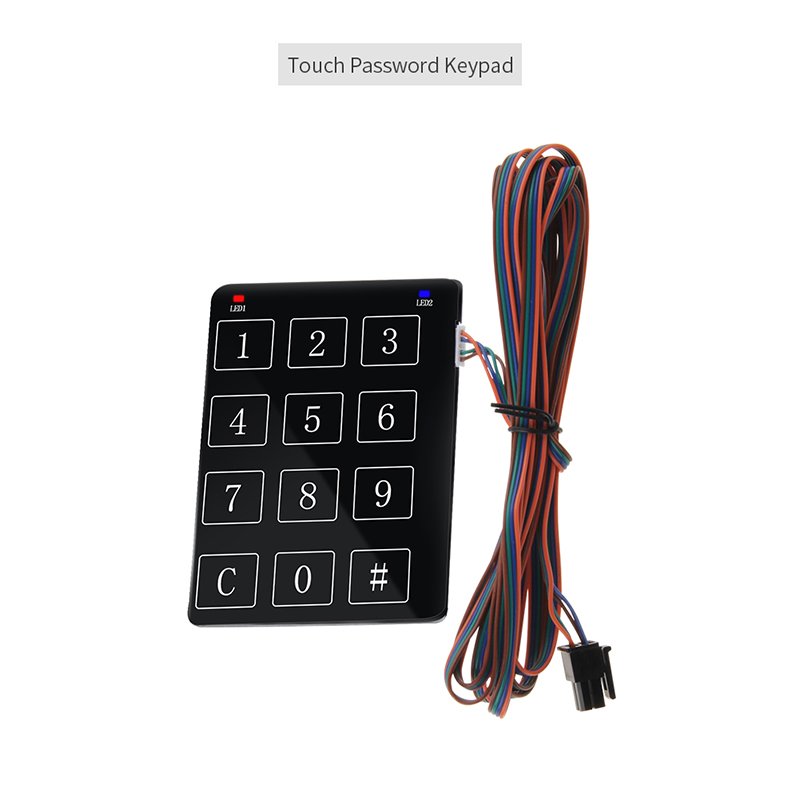 EASYGUARD EC002-K2 RFID PKE Car Alarm System Passive Keyless Entry Touch Password Entry & Remote Engine Start