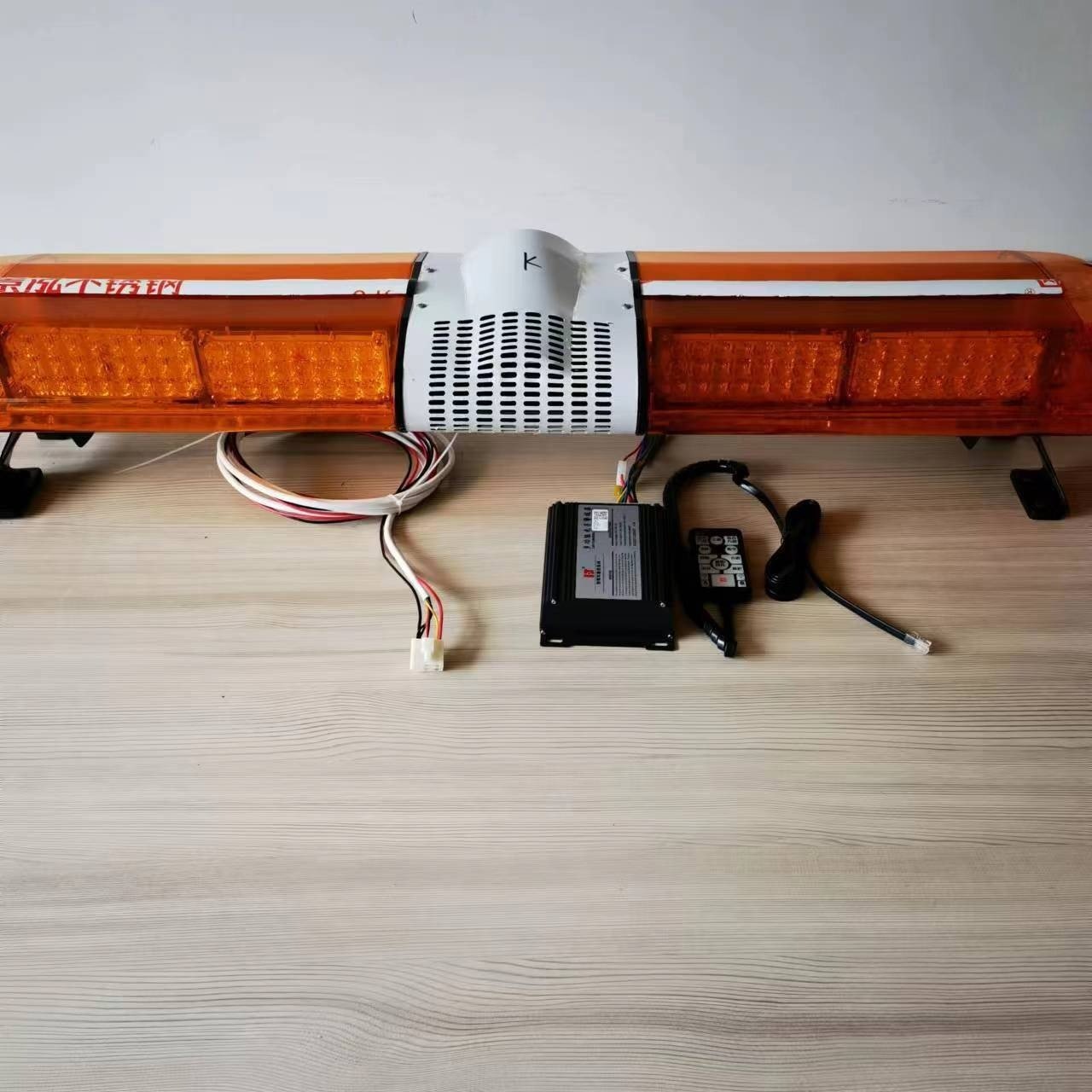 DC 12V 47 Inch PVC Emergency and Ambulance Tow Truck LED Warning Light Bar Red Blue Blinker for Emergencies