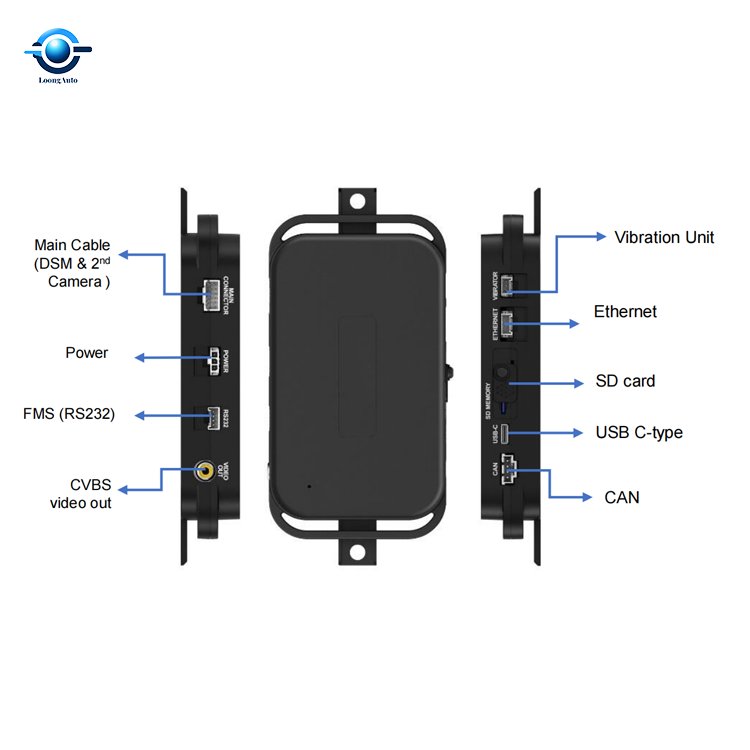 DMS Driver Fatigue Status Sensor System Fleet Management Car Alarms
