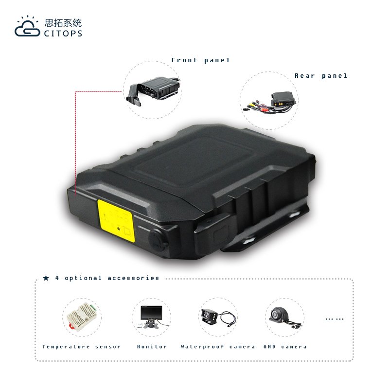 1080p 4ch Camera Vehicle Digital Video Tracking Recorder Alarm Mobile Dvr Kit Wifi Ssd Public Bus Car Vessel Waterproof 4g Mdvr