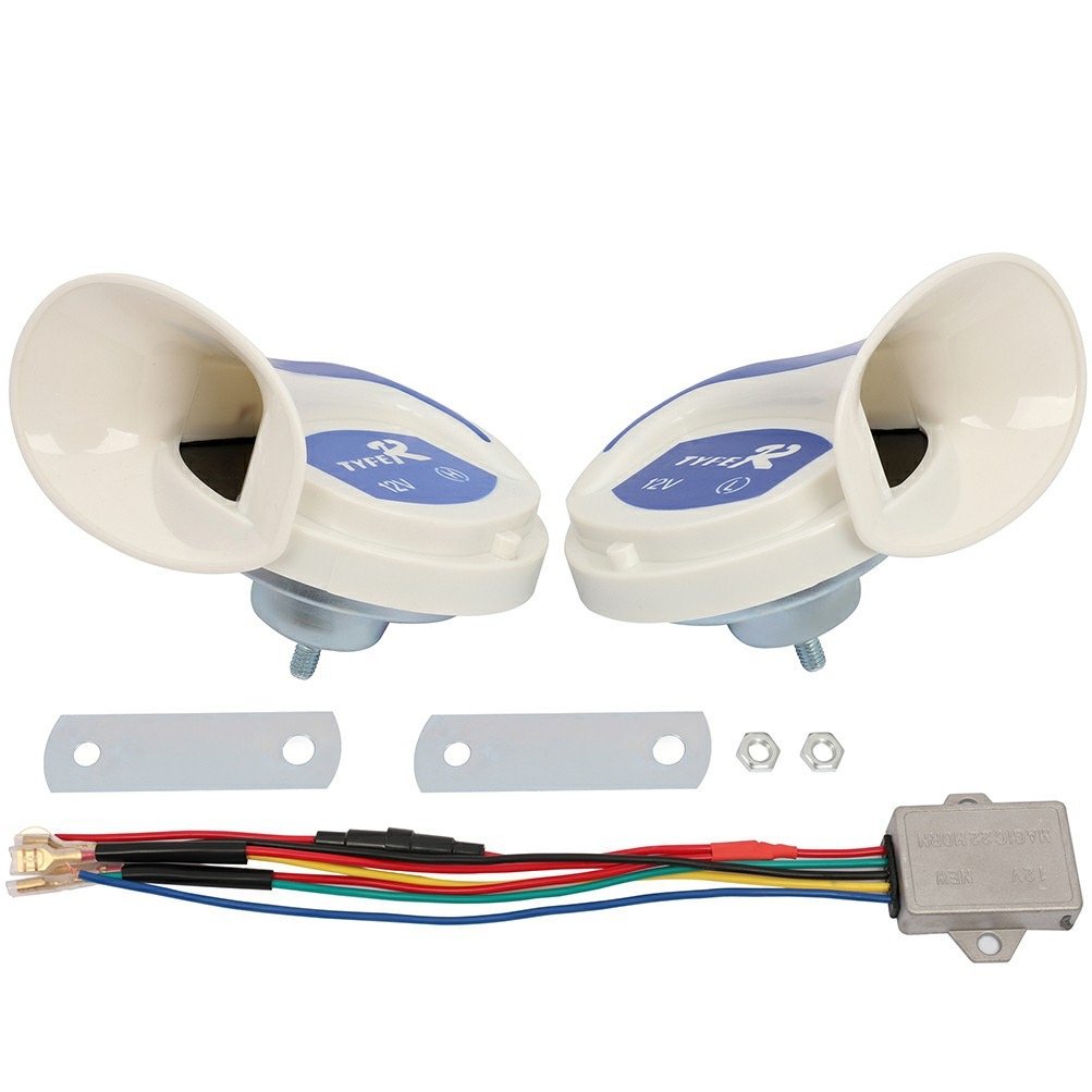 ISURE MARINE Car Speaker Vehicle Auto Tone Music Speakers Horns Alarm 12V 300dB Motor Motorcycle Signal Horn