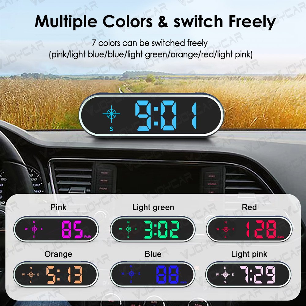 Low Cost Gps Hud Speedometer Head-up Display G60 Colorful Digits Car Hud Head up Display