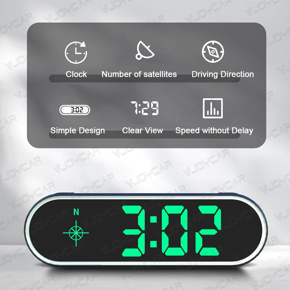Low Cost Gps Hud Speedometer Head-up Display G60 Colorful Digits Car Hud Head up Display