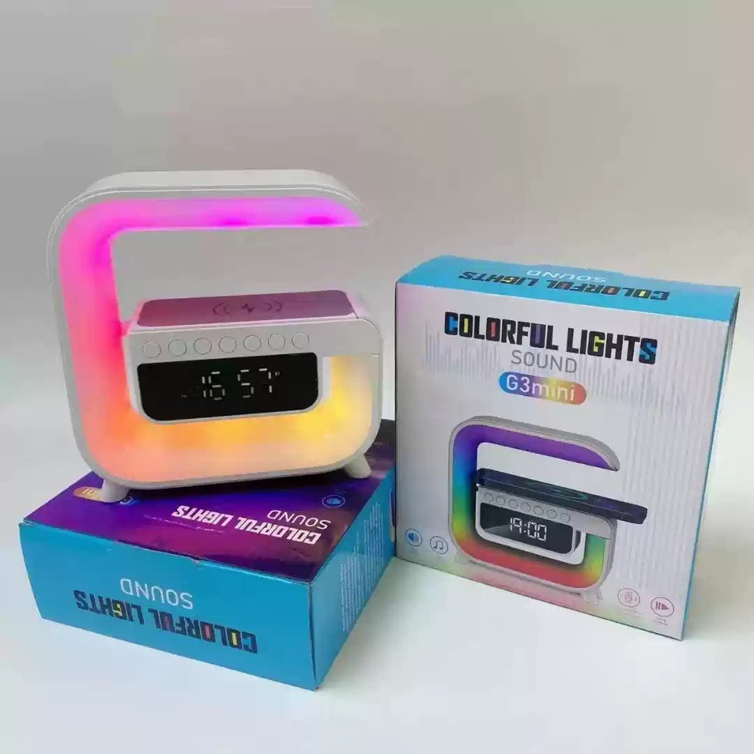 G3 Shape Party 10w Karaoke Ktv Portable Speaker with Wireless Mic and Wireless Charging Function for Watch, Pad, Phones, Etc