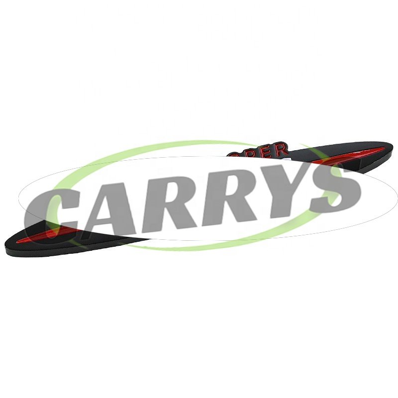 Car Accessories Metal Grille Emblem Rear Trunk Badge Sticker for BMW MINI COOPER JCW