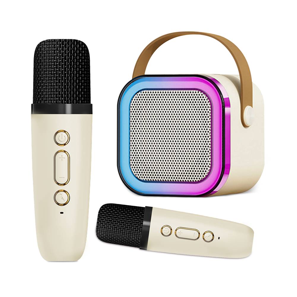 Factory Direct Sale Home K12 Karaoke Machine Professional Karaoke Players Portable K12 Karaoke Machine with Wireless Microphones