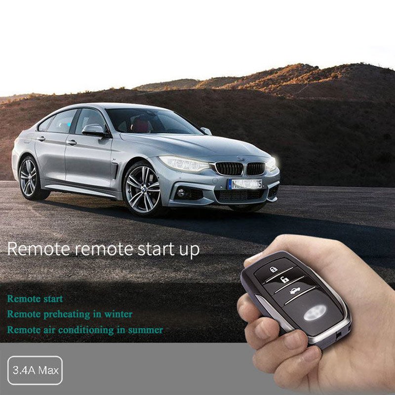 Hot Sales Fits Toyota Car Alarm Passive Keyless One Button Start Remote Control System Auto Central Lock Push Button