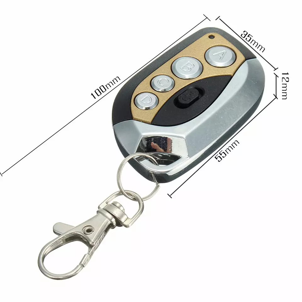 4 Channel Command Face to Face Garage Door Opener 433mhz Remote Control Duplicator