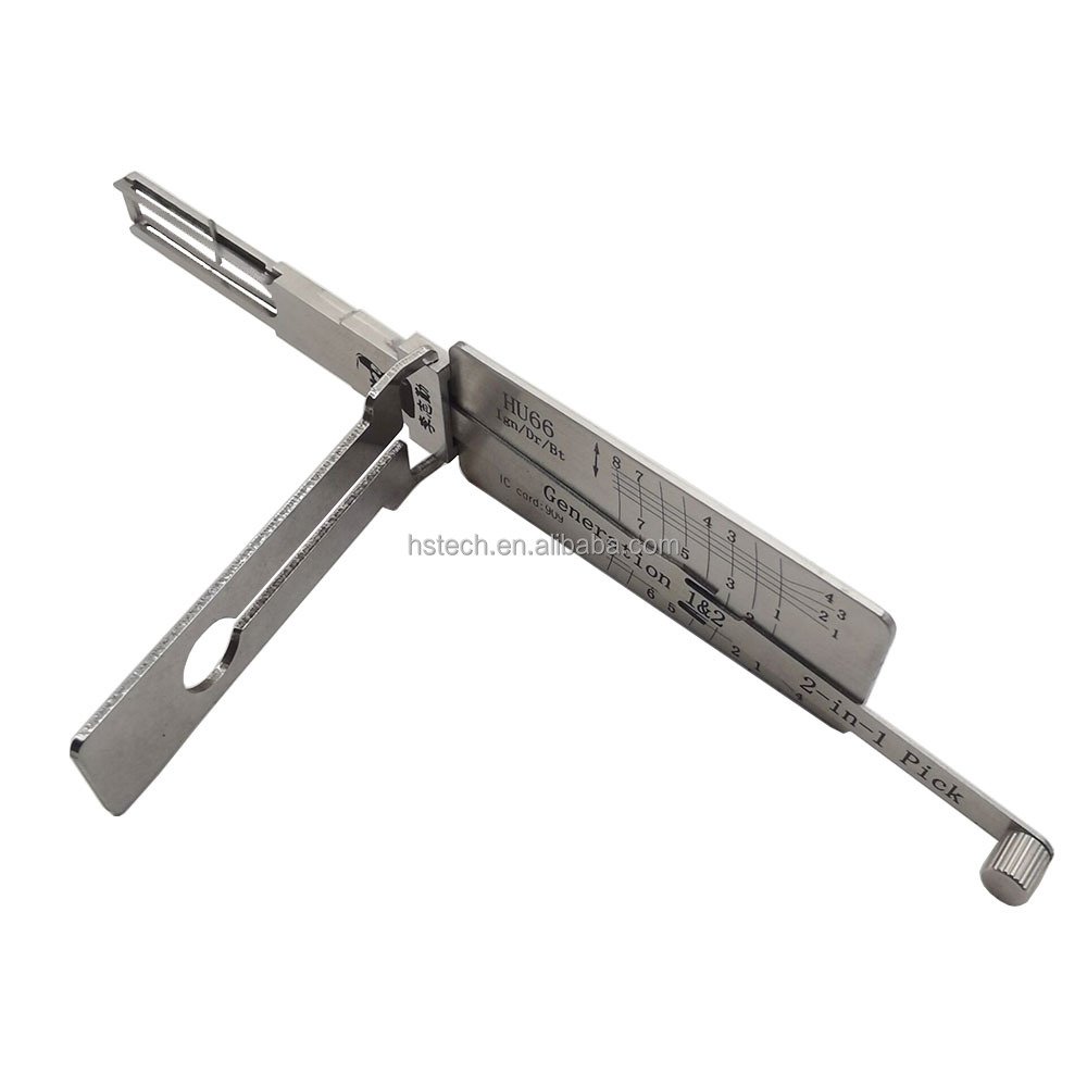 Lishi HU66 V.3 Ign/Dr/Bt 2 in 1 Car Door Lock Pick One ARM