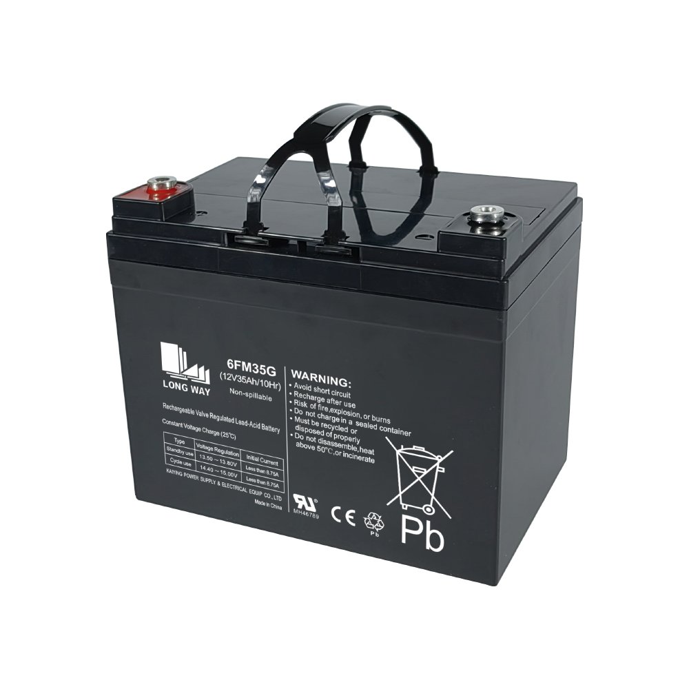 12V 35AH 6FM35 Electric Scooter Battery for Wheelchairs Deep Cycle 12 Volt Medical Equipment High Voltage 12V35AH
