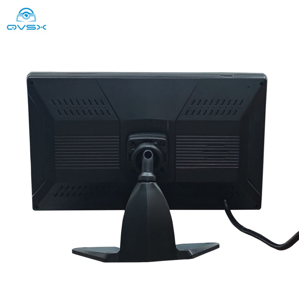 10.1Inch Touch Monitor 1080P AHD AI Truck Bus Car Security with Four Channels Video BSD BSM Blind Spot Monitor and Light Alarm