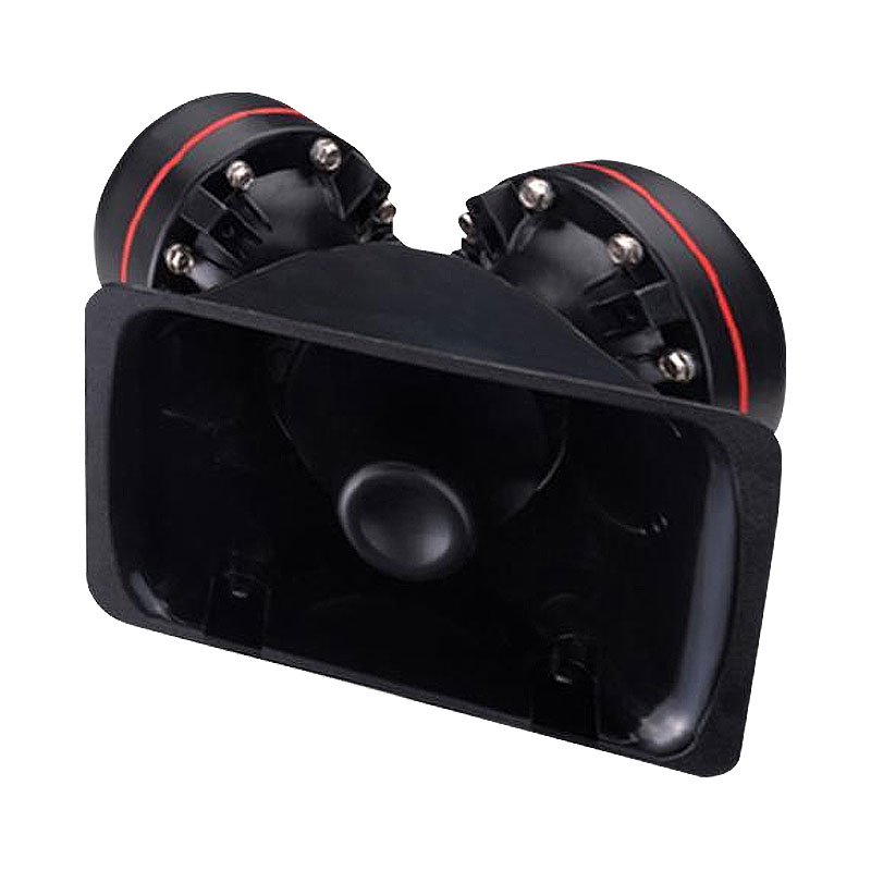 HS-200-2 200W 4ohm/6ohm/8ohm/16ohm Outdoor Waterproof Car Siren Speaker With Double 100w Neodymium Iron Born Magnet Driver Units