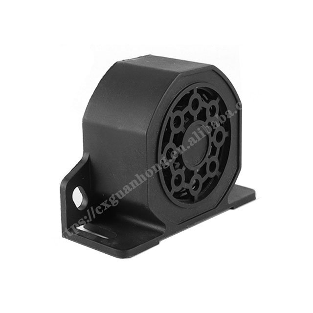 White Sound & Multi-frequency Adjust Smart Alarm 76-102db Reverse Warning Alarms Truck Backup Alarm Siren