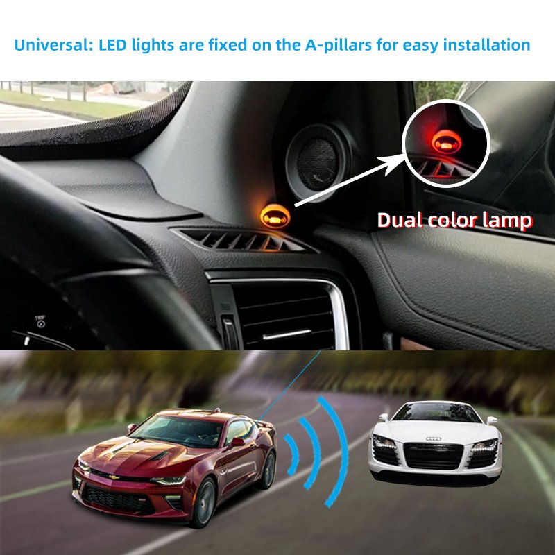 Vehicle Nearby Alarm Collision Warning 24 Ghz radar lane Change Assistance Bsd Blind Spot Detection System Bsm