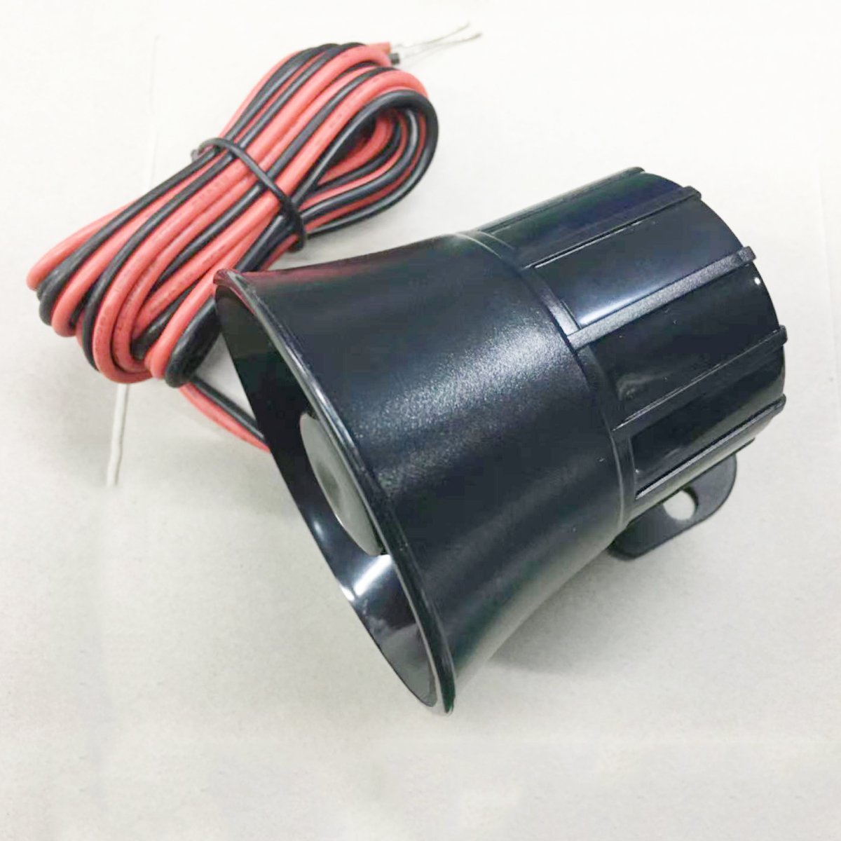 FLT Factory Fire Car Horn Strobe Siren 12V Electric Sound Horn Loud Car Motorcycle Horn Warning Alarm Fire Siren Speaker