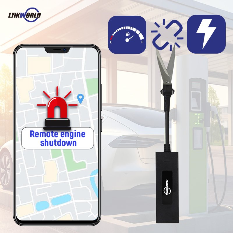 Wired Car Gps tracker Asset Locomotive Fleet Electric Car tracker Engine Oil Break Car Anti-theft Alarm