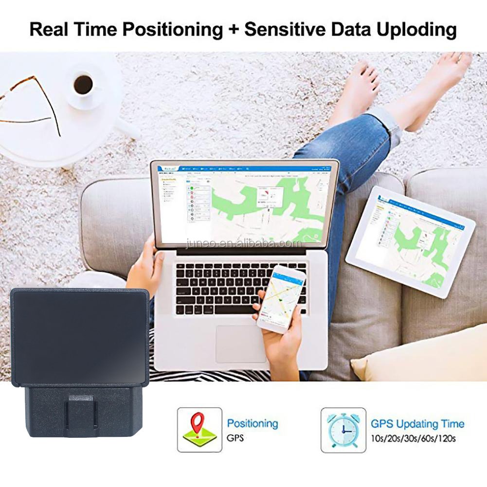 TKSTAR Car GPS Tracker TK816 OBD II Gsm Gps Tracker Mini Hidden Locator for Vehicle Fleet Car Tracker 2G GSM Tracking Device