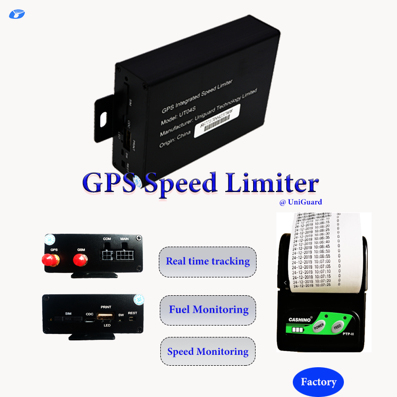 GPS Speed Sensor Beeper Alarm Two Server Tracking GPS Speed Governor Preventing Over Speed Car GPS tracker Tracking Device