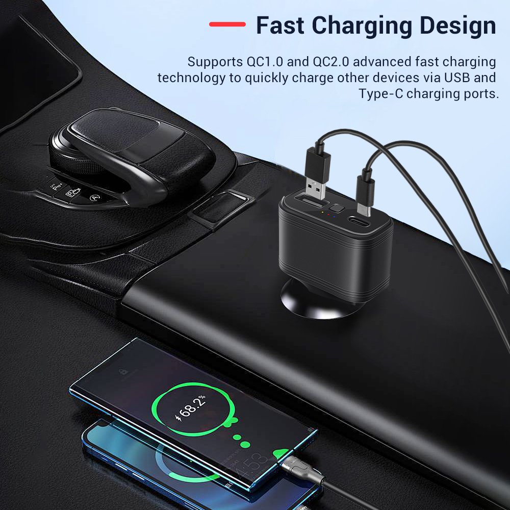 MiCODUS MV77G Plug and Play Spy Cigarette Lighter Mini Tracker Gps Car Charger 4G Vehicle Gps Tracking Device