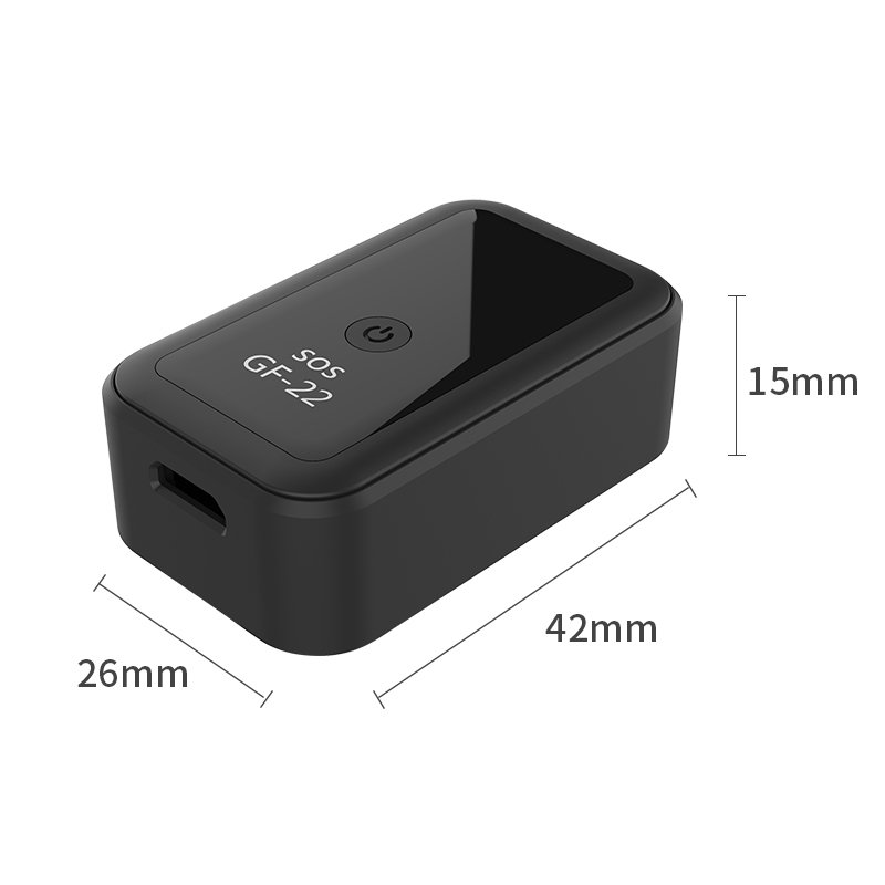 GF22 Mini GPS+GSM+Wifi+LBS+GPS Real Street Map Tracker 4G With Microphone for Car GPS Tracker Personal SOS Panic Communication