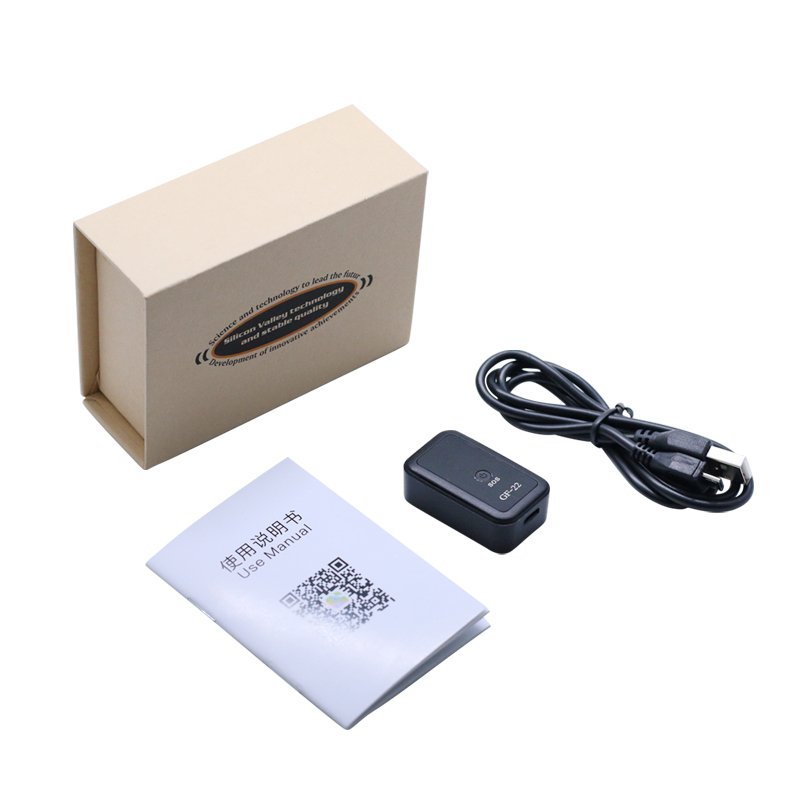 GF22 Mini GPS+GSM+Wifi+LBS+GPS Real Street Map Tracker 4G With Microphone for Car GPS Tracker Personal SOS Panic Communication