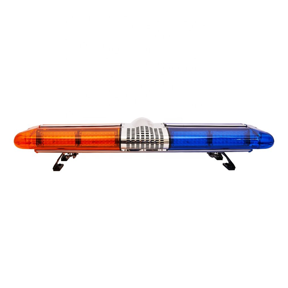 12 Volt LED Warning Strobe Light Bar Car Truck Fire Ambulance Alarm Flashing Lightbar Siren Horn Speaker Vehicle Accessory