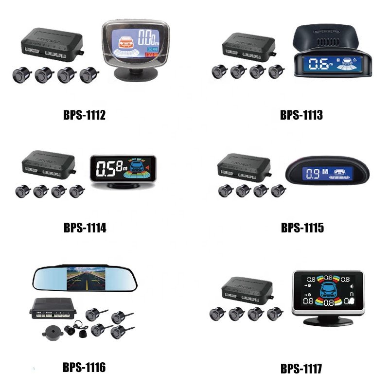 NEW Universal LED Display Car Reverse Backup Radar Buzzer Warning Alarm Kit Parking Sensor With 4 Sensors