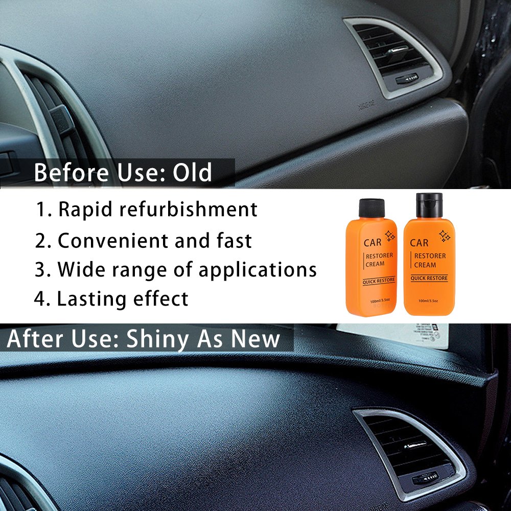 Wholesale Automotive Interior Car Refurbishment Agent Car Restorer Cream
