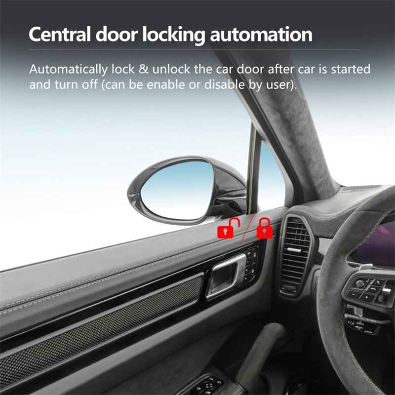 EASYGUARD CAN BUS PKE Remote Starter Fit for Key Start Cayman 2005-2012 Proximity Lock Unlock