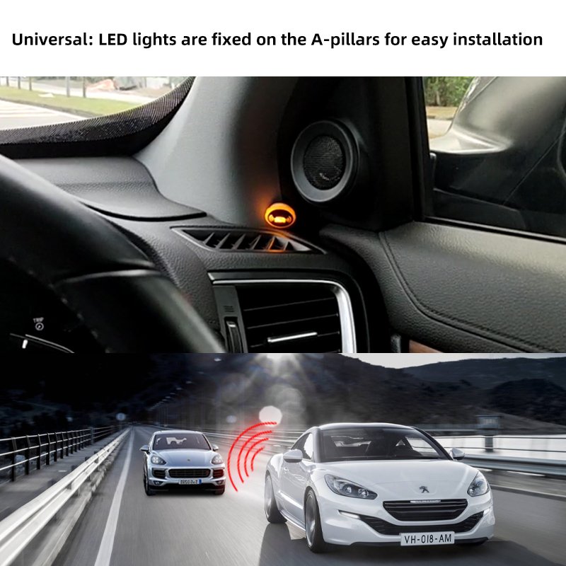 Car Universalbsd Bsd Blind Spot Warning Rcta 77GHz Microwave radar Lane Change Assistancebsm Blind Spot Detection System