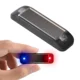 Solar Power Fake Car Alarm LED Light In-Night Caution Strobe Warning Light Running Lamp for All Vehicle