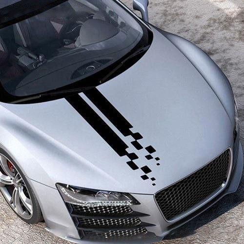 Hood Car Stickers Personalized Decals Modified Car Body Stickers Scratch Shielding Protective Stickers