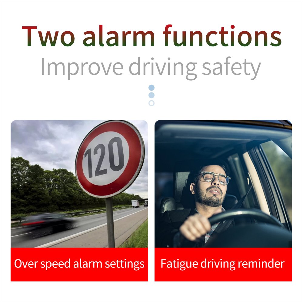 New Car HUD Car GPS Heads up Display Outdoor Off-road HD Speed Guide Panoramic Viewer Speeding Alarm Fatigue Driving Reminder