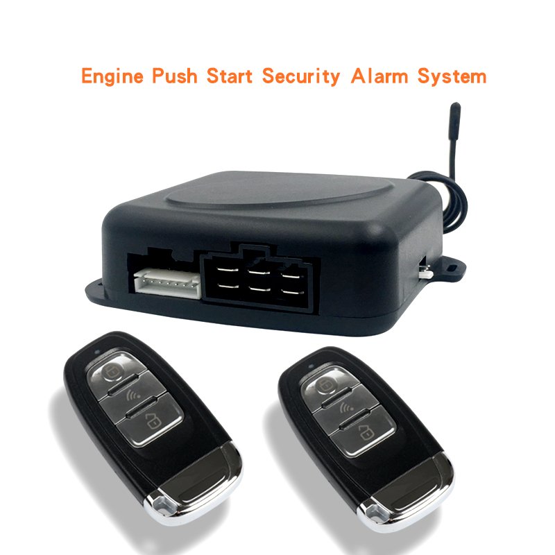 Wholesale Auto Passive Keyless Entry PKE Alarm System With Push Button Start Stop 12V in South American Market