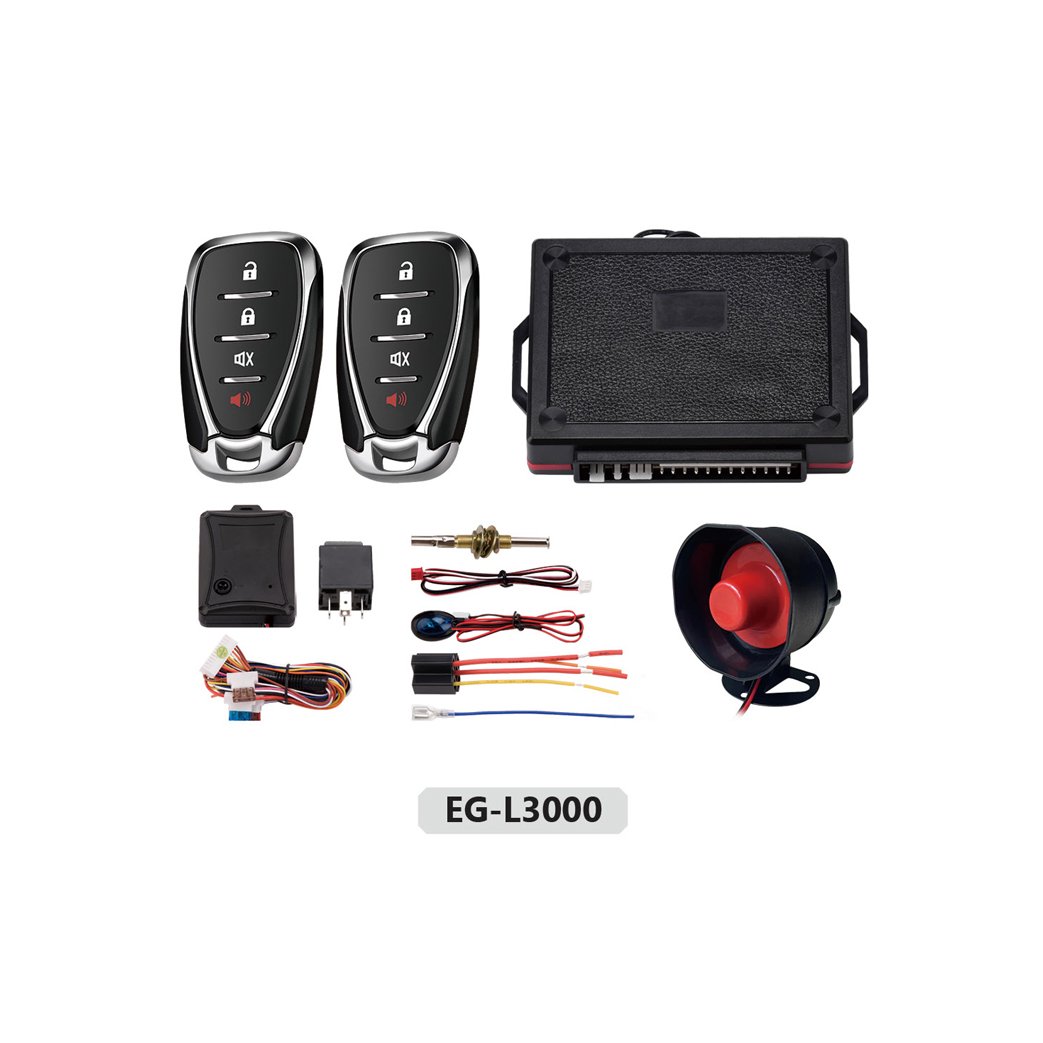 Wholesale One Way Universal Anti Theft Starter Saca Octopus Car Alarm Remote Control Car Alarm System