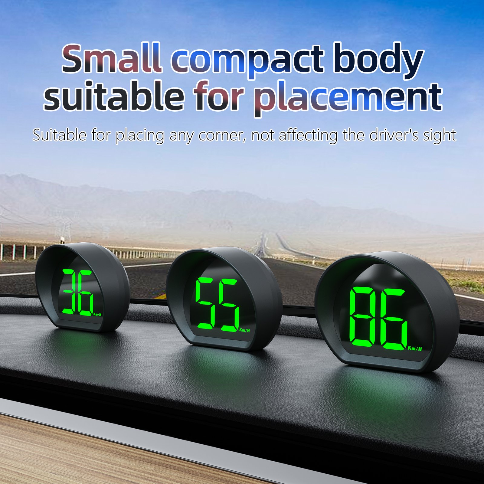 2024 Factory Direct WiiYii New X3 Cheap HUD Car GPS Head up Displays Universal Speedometer