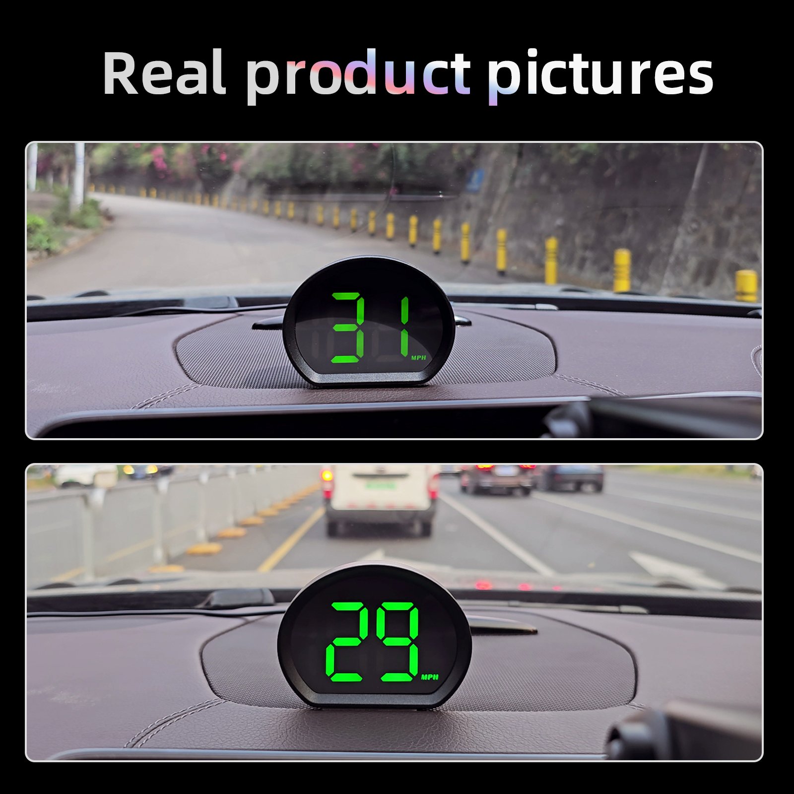 2024 Factory Direct WiiYii New X3 Cheap HUD Car GPS Head up Displays Universal Speedometer