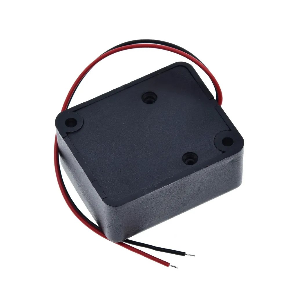 Anti-theft Car Burglar Alarm 6/12/15V 120dB Active High Decibel Buzzer Safe Box Burglar Alarm Car Accessories QSI-4840